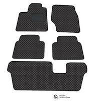 Kilimėliai QuiltyMats  OPEL ZAFIRA 2005-2011 (B 7v., I, II ir III eilės) (6 vnt.), Black-Black /11-MAX2