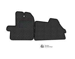 Kilimėliai QuiltyMats  PEUGEOT EXPERT 2016-> (I eilė) (3 vnt.), Black-Black /11-14