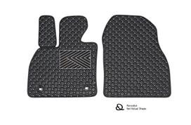 Kilimėliai QuiltyMats OPEL COMBO 2012-2017 (2 vnt.), Black-Gray /13-12