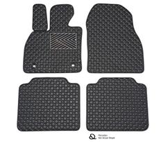 Kilimėliai QuiltyMats RENAULT LAGUNA 2007-2015 (4 vnt.), Black-Gray /13-14
