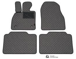 Kilimėliai QuiltyMats RENAULT LAGUNA 2007-2015 (4 vnt.), D.Gray-Gray /33-14