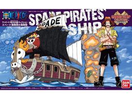 Bandai - One Piece Grand Ship Collection Spade Pirates' Ship, 55722