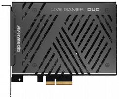 Vaizdo įrašymo adapteris AverMedia Live Gamer Duo, balta sp./juoda sp./raudona sp.