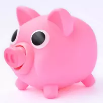 Kiaulė taupyklė "Jiggy Bank" rožinė