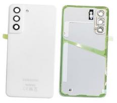 Galinis dangtelis Samsung G990 S21 FE 5G baltas originalus (naudotas Grade B)