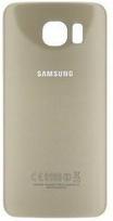 Galinis dangtelis Samsung G920F S6 Gold Platinum (be kameros stikliuko) originalus (naudotas, Grade B)