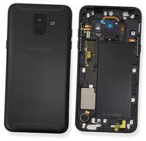Galinė dangtelė Samsung A600 A6 2018 juoda originali (naudota C klasė)