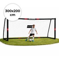 Futbolo vartai su tinklu 300x200x120 cm MOVEPRO
