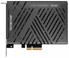 Vaizdo įrašymo adapteris AverMedia Live Gamer Duo, balta sp./juoda sp./raudona sp.