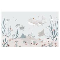 Vaikiški tapetai 400 cm x 248 cm Dreamy Seabed – Lilipinso