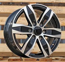 Ratlankis RACINGLINE YF6153 R16x7 6x130 ET 50 CB 84.1 (Black Polished) (1200 kg)