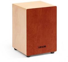 Medinis Cajon dėžinis būgnas, su gitaros stygomis, beržo medienos mušamasis instrumentas, nešiojama perkusijos dėžė, Cajon būgnas pradedantiesiems