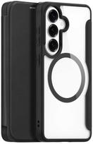 Dėklas Dux Ducis Skin X Pro MagSafe Compatible Wallet Case for Samsung Galaxy S26 – Juodas