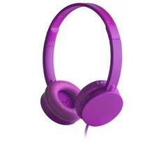 Energy Sistem grape-colored, over-ear ausinės with 105 dB microphone, single 3.5 mm jack