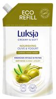 Skystas muilas Luksja papildymas OLIVE AND YOGHURT 400ml