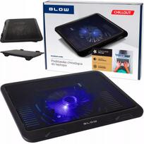 Laptopo aušintuvas, BLOW nešiojamojo kompiuterio aušinimo stovas 140 mm LED USB