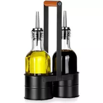 Prieskonių buteliukai su stovu 150 ml 3 vnt.