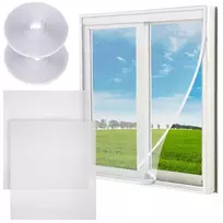 Langų tinklelis nuo uodų 150x130 cm 2 vnt.
