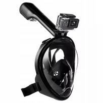 Viso veido nardymo kaukė su kvėpavimo vamzdeliu ir GoPro HERO 13 12 11 10 9 laikikliu