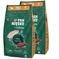 Pan Mięsko su žolelėmis Kalakutiena su anties traškučiais M 2x3kg