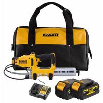 DCGG581P2G DeWALT 18V 2 greičių tepalo pistoletas (2x5.0 Ah)