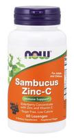 NOW Foods Sambucus Zinc-C - 60 pastilių