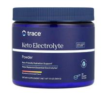 Trace Minerals Keto Electrolyte Powder, Strawberry Lemonade - 369 gramų