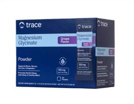 Trace Minerals Magnesium Glycinate Powder Stick Packs, Grape - 30 x 3g