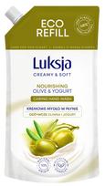 Skystas muilas Luksja papildymas OLIVE AND YOGHURT 400ml