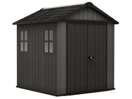 Plastikinis sandėliukas Keter Newton Plus 775 pilkas (5,1 m²)