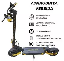 TEVERUN BLADE MINI ULTRA 60V 27Ah elektrinis paspirtukas |ATNAUJINTA Versija 2026| TBMULTRABLCK