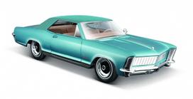 Model Buick Riviera 1965 blue 1/24