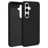 Etteri Silikoninis Mag dėklas for Samsung Galaxy S25 Plus juodas