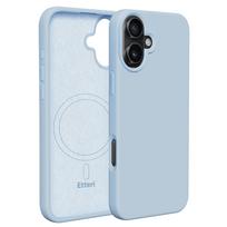 "Etteri" silikoninis magnetinis dėklas "iPhone 16 Plus" 6,7" šviesiai mėlynas