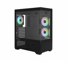 ZALMAN PC case CHRONIX V2 Mid Tower, black, with three ARGB fans