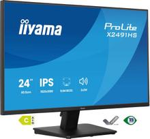 iiyama ProLite X2491HS-B1 computer monitor 60.5 cm (23.8") 1920 x 1080 pixels Full HD LCD Black