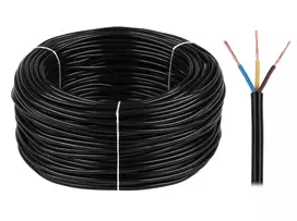 Electric cable OMY 3x1 300/300V black