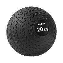 Mažas reabilitacinis treniruočių kamuolys „Slam Ball“, 23 cm, 20 kg, „REBEL ACTIVE“