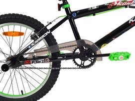 Dviratis Karbon BMX 20 black-green