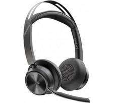 Poly Voyager Focus 2 MS Teams Belaidės ausinės, Bluetooth, USB-C/A Adapter, Charging stand, Juoda