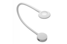 Stalinė lempa Chicago LED USB, 12V, 2.1W, 120lm, IP20, balta LD-CHIC16NE-10DIM GTV