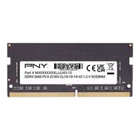 PNY MN8GSD42666 atminties modulis 8GB 1 x 8GB DDR4 260-pin SO-DIMM