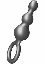 TOYJOY TOYJOY The Stuffer 3 Balls Plug Silicone Intimate Trainer Metallic