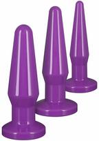 TOYJOY TOYJOY Best Butt Buddies Set - 3-Piece TPE Anal Plug Collection