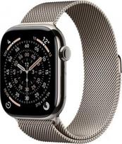 Apple Watch Series 11 GPS + Cellular 46mm Natural Titanium Case with Natural Milanese Loop
