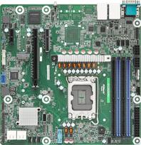 Asrock EC262D4U motherboard Intel C262 LGA 1700 micro ATX
