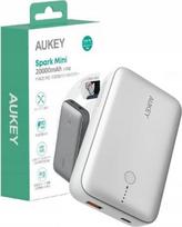 Aukey PB-Y57 Frozen Whi te Mini Power Bank 2000