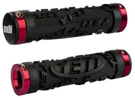 Vairo rankenėlės ODI Yeti HC MTB Lock-On Bonus Pack Black/Red