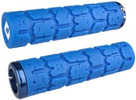 Vairo rankenėlės ODI Rogue v2.1 Lock-On MTB 135mm White/Blue