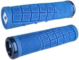 Vairo rankenėlės ODI Reflex v2.1 Lock-On MTB 135mm White/Blue